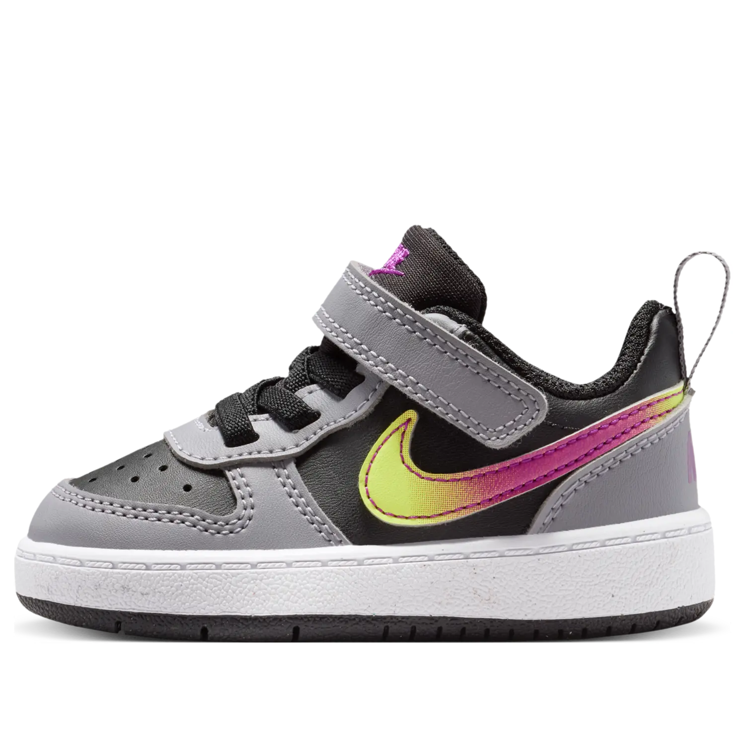

Кроссовки (TD) Nike Court Borough Low Recraft 'Black Cement Grey White Vivid Purple'