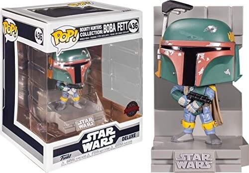 

Funko POP! «Звёздные войны: Коллекция охотников за головами» — Боба Фетт Делюкс (специальное издание)