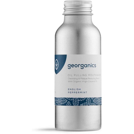 

Ополаскиватель для полости рта Whitening Oil Pulling с кокосовым маслом Virgin и мятой перечной 100 мл Georganics
