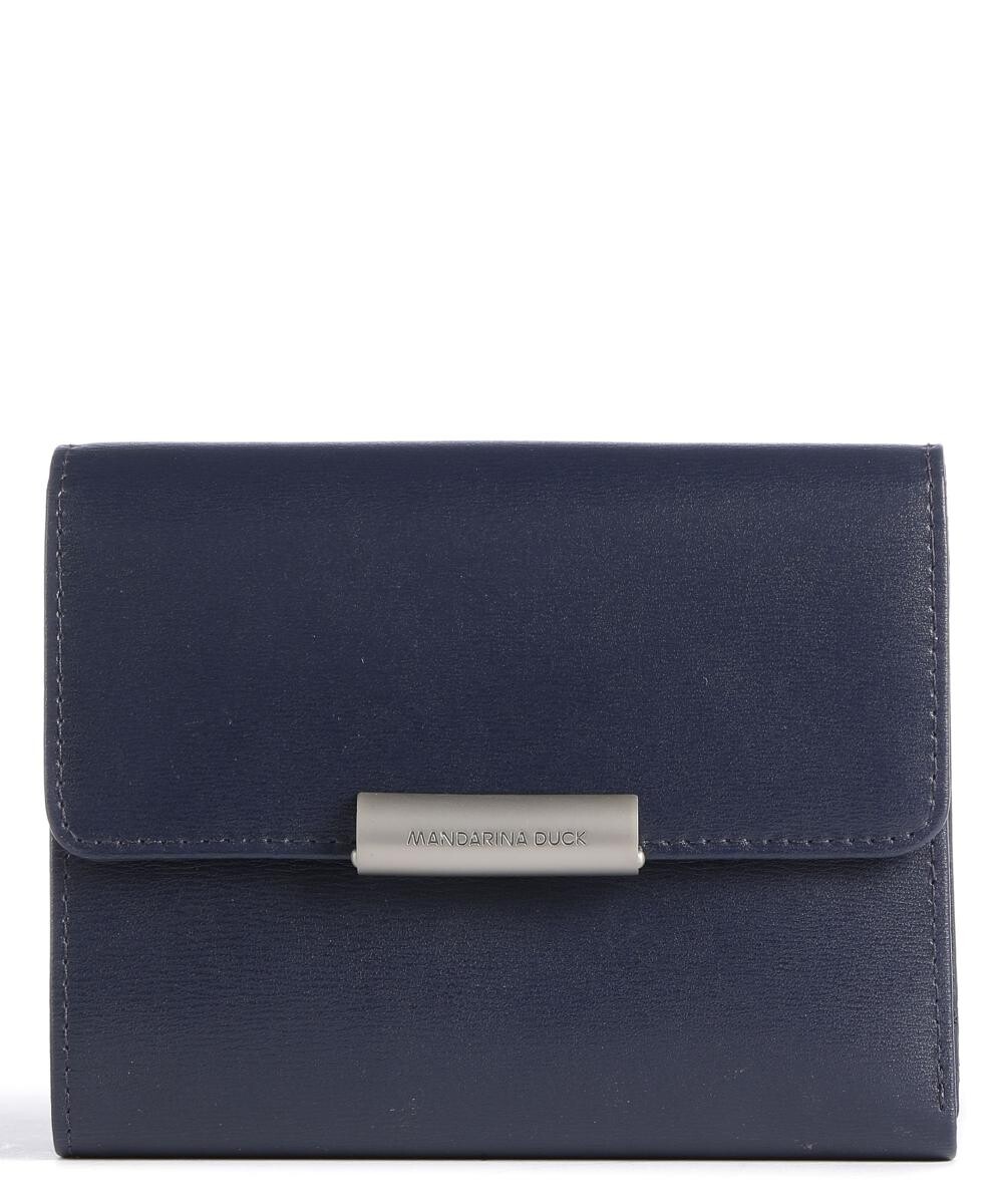 

Кошелек Hera 3.0 из мелкозернистой яловой кожи. Mandarina Duck, синий