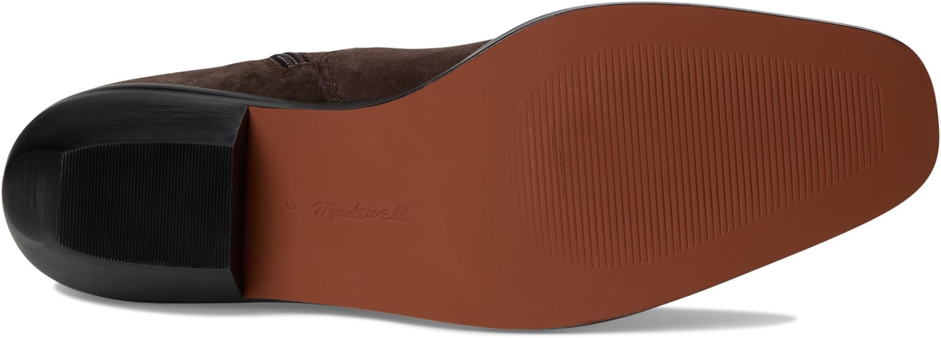 Ботинки Madewell Idris Glove Bootie - Suede, цвет Dark Carob 1 — фото 3