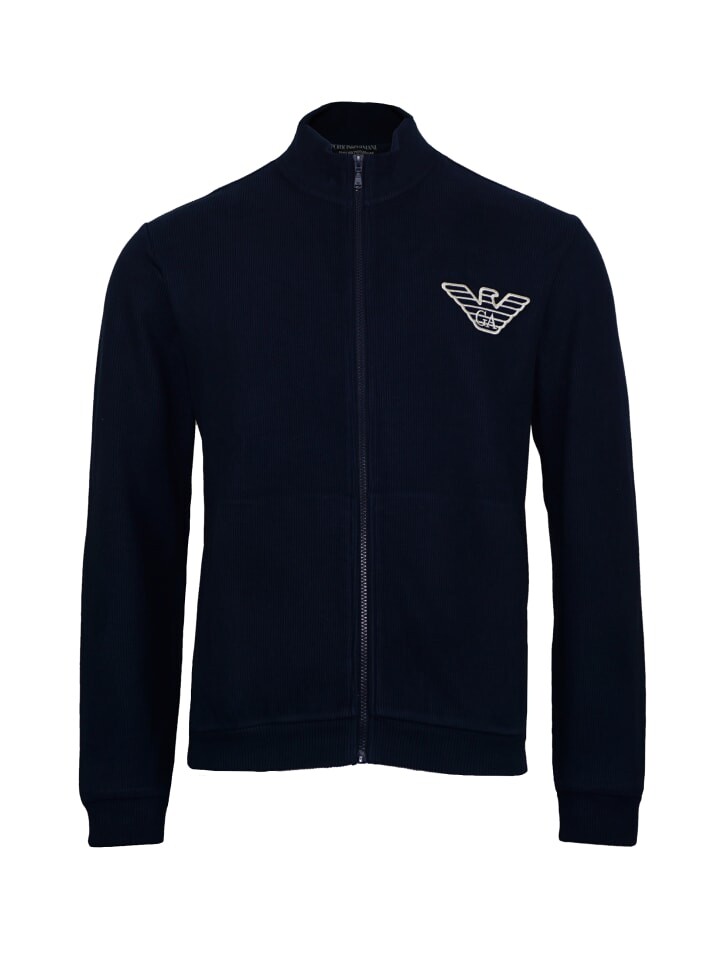 

Спортивная куртка Emporio Armani Sweater, темно-синий