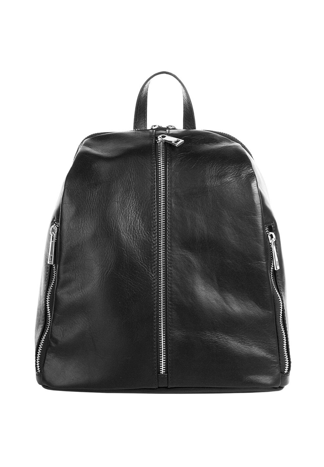 

Рюкзак из натуральной кожи, производство Италия Samantha Look, черный