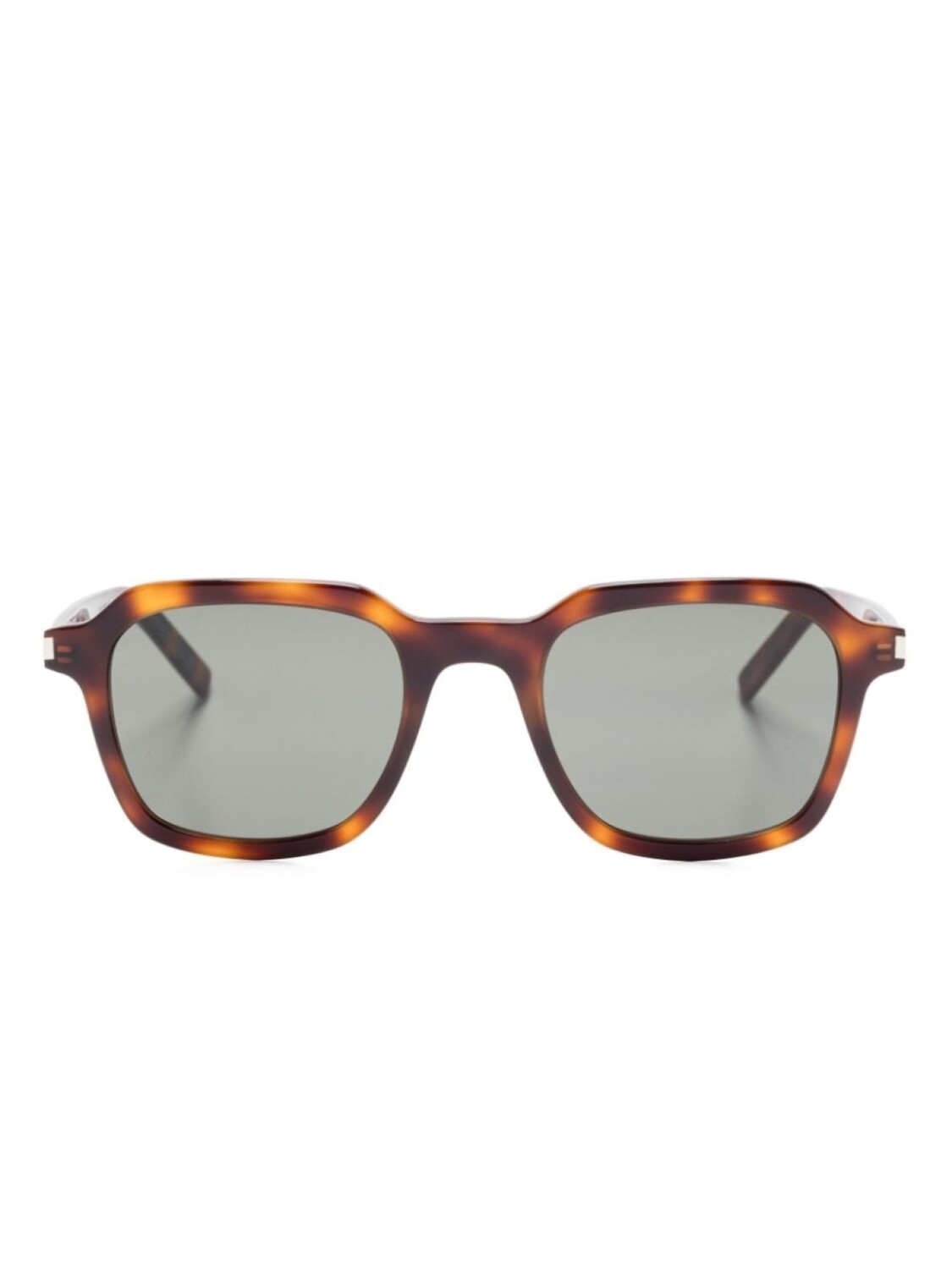 

Saint Laurent Eyewear солнцезащитные очки Slim, коричневый