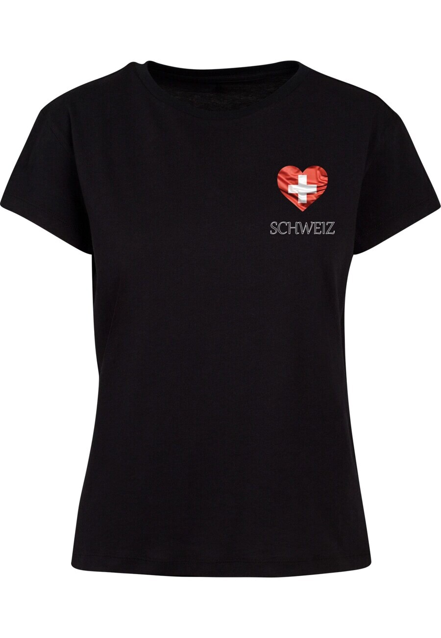 

Футболка Merchcode Shirt Football - Switzerland, черный