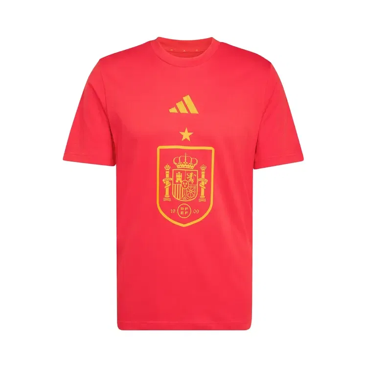 Футболка с графическим принтом Adidas Spain, красный