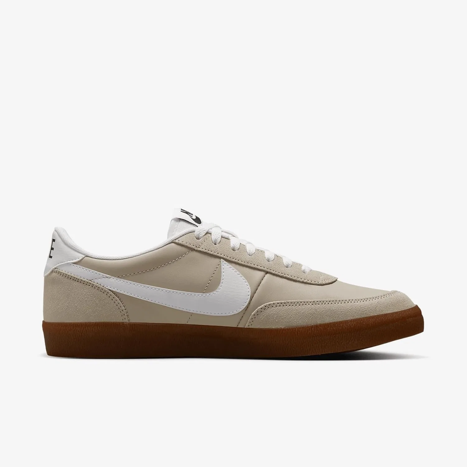 Мужские кожаные кроссовки Nike Killshot 2, Cream Ii Black Gum Medium Brown White — фото 4