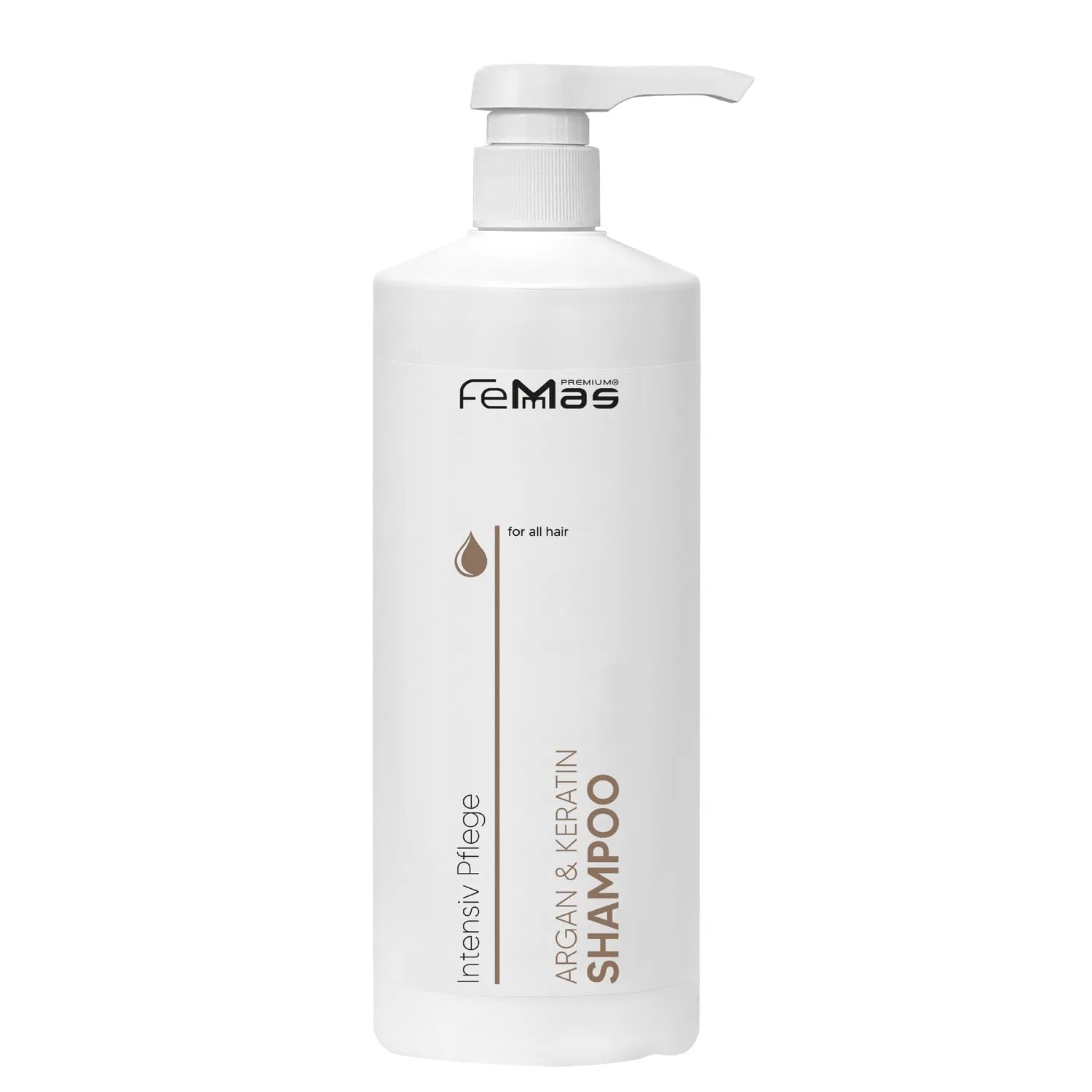Шампунь FemMas Argan & Keratin с растительными маслами и протеинами, 1000 мл Femmas, Shampoo.