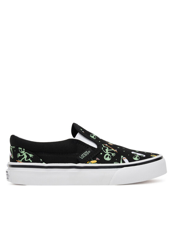 

Тканевые кроссовки Classic Slip-On VN000D0JYJ71 Vans, чёрный