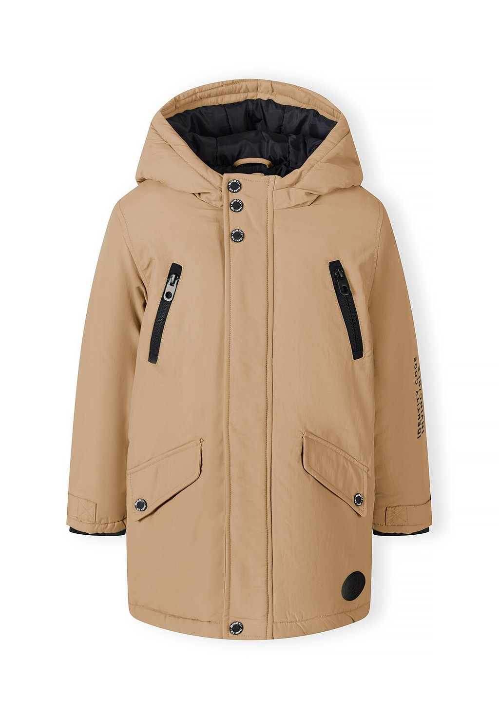 

Легкая куртка PADDED PARKA MINOTI, цвет camel black