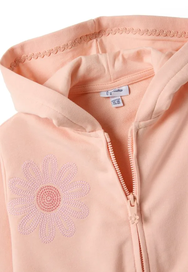 Толстовка на молнии с цветочным принтом и классическим кроем Ovs, Light Pink — фото 3