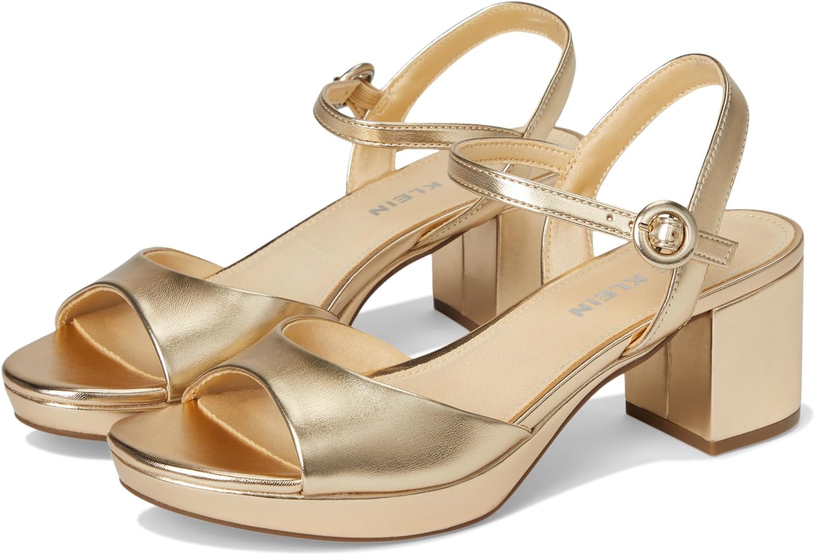 Сандалии Anne Klein Piper, цвет Light Gold