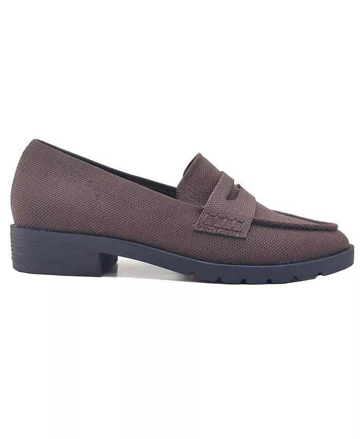 Женские трикотажные мокасины Feobe Slip On Kenneth Cole Reaction, коричневый — фото 2