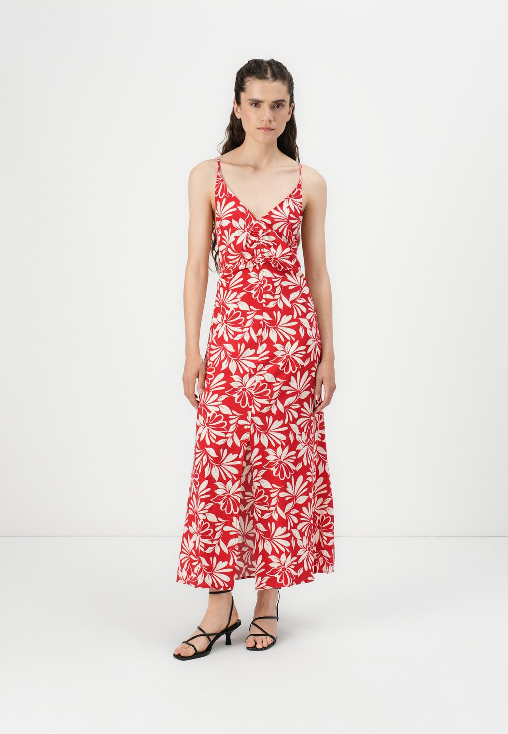 

Платье макси STRAPPY BACK MAXI GAP, красный