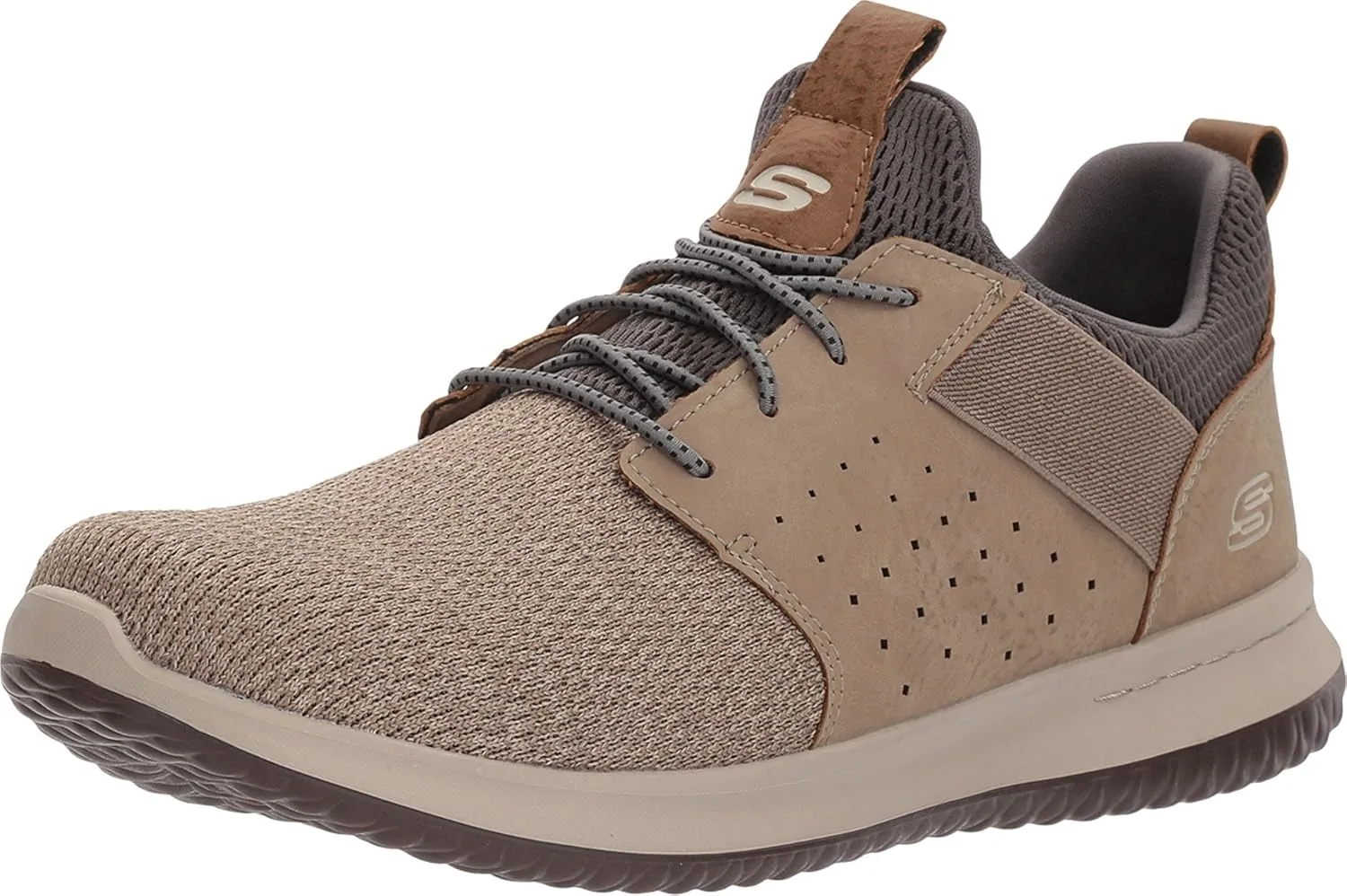 Мужские кроссовки Skechers Delson Camben, коричневый/бежевый