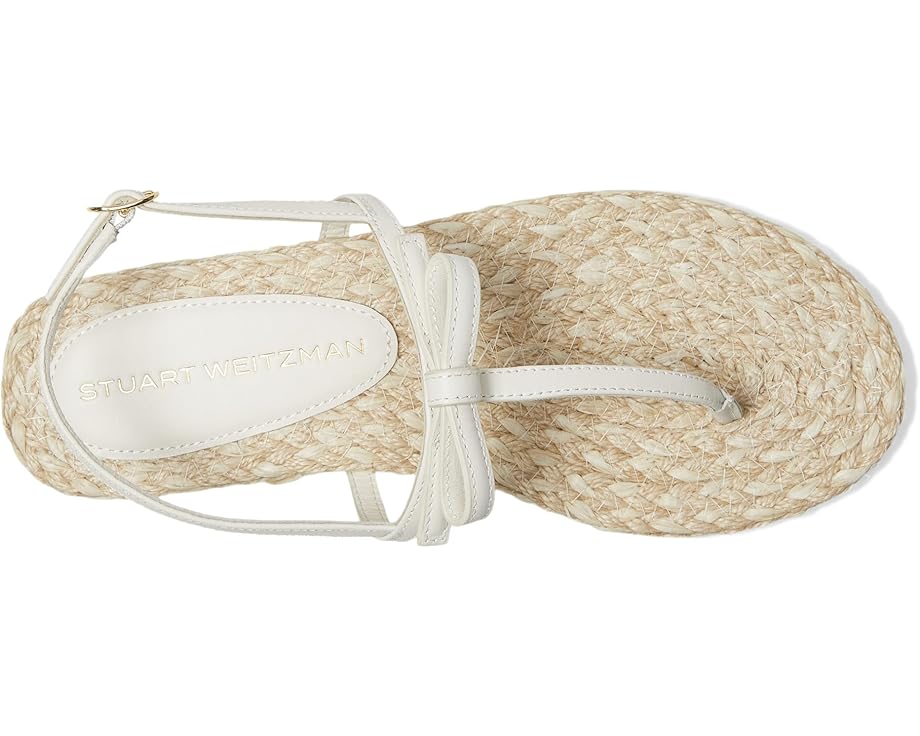 Сандалии Stuart Weitzman Felicity Espadrille Sandal, цвет Cream/Natural — фото 2