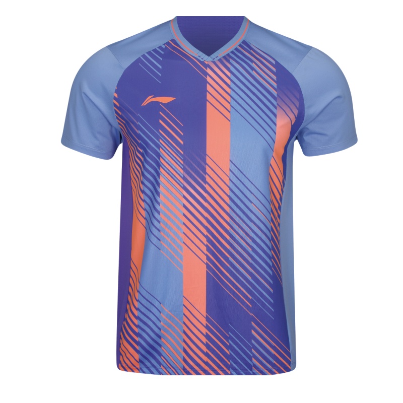 

Коллекция для настольного тенниса Li-Ning, одежда унисекс, snow фиолетовый синий