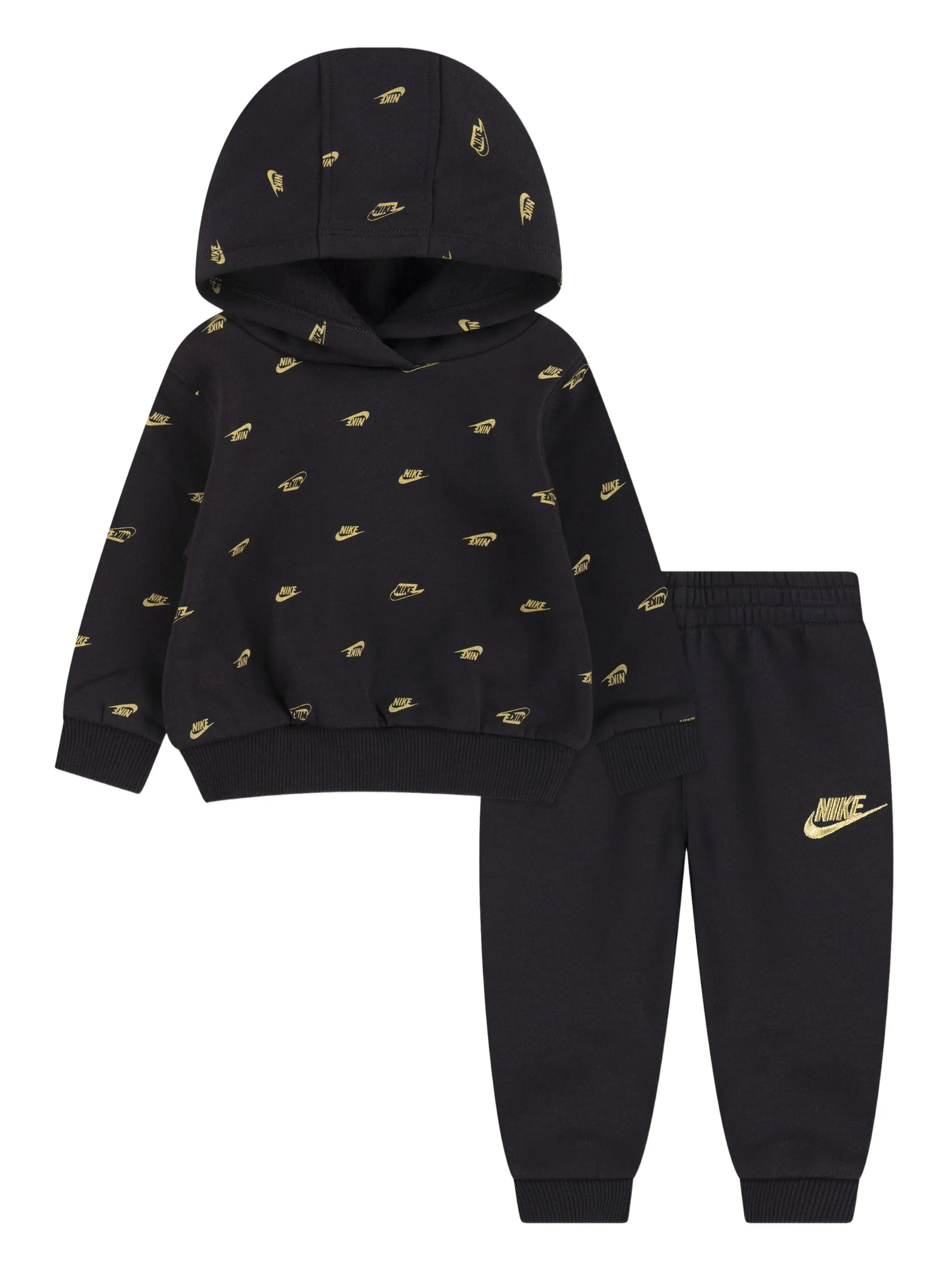 

Спортивный костюм с логотипом Nike Kids, черный