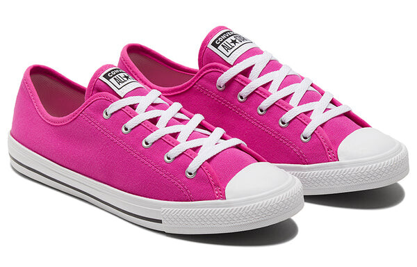 Кроссовки chuck taylor all star dainty for pink Converse, красный — фото 3