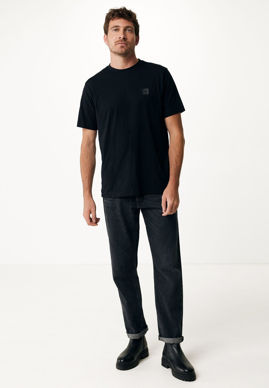 

Базовая футболка SHORT SLEEVE WARREN Mexx, черный