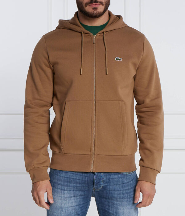 

Толстовка классический крой Lacoste, коричневый