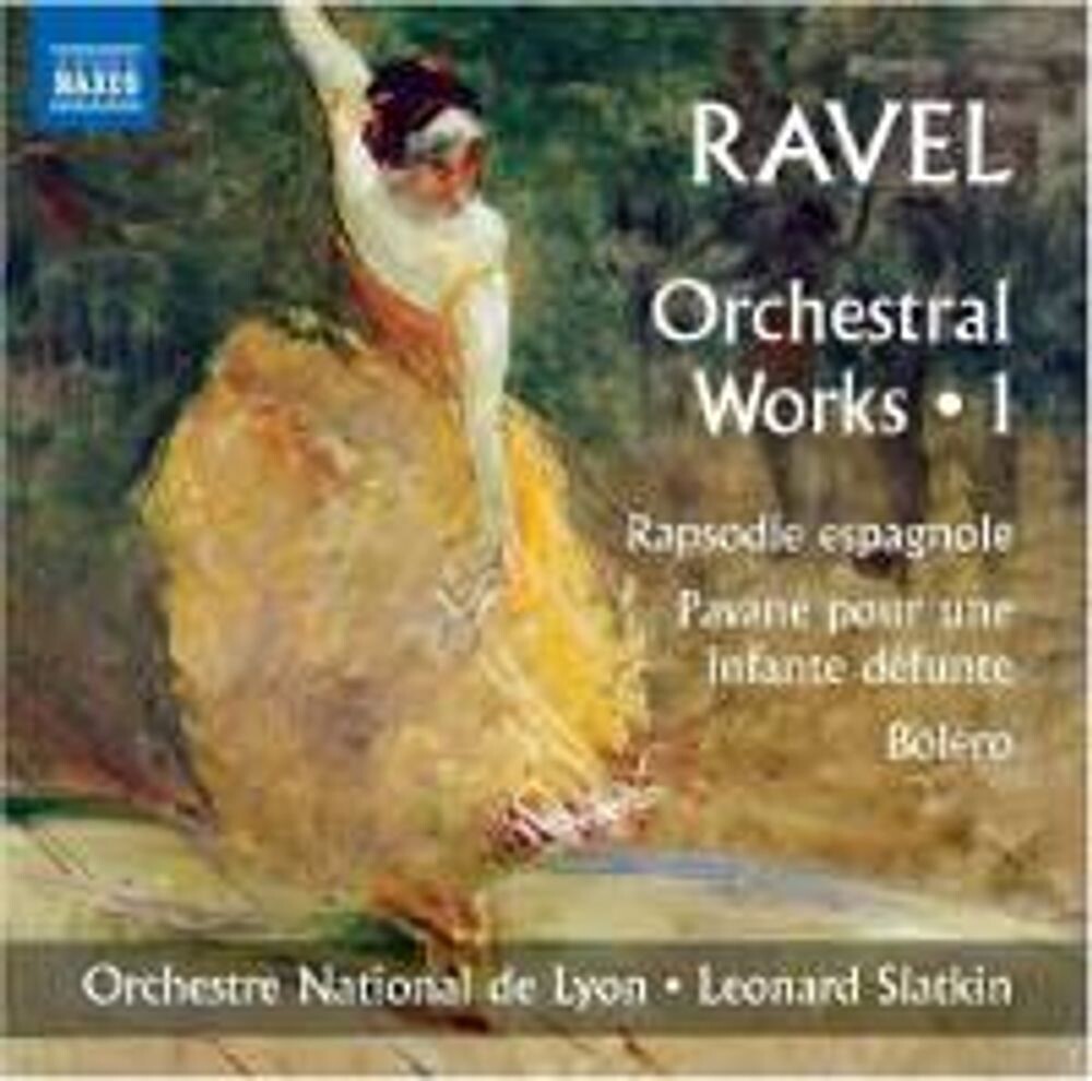 

Диск CD Ravel: Orchestral Music Vol. 1 - Rapsodie espagnole / Pavane pour une infante défunte / Boléro - Maurice Ravel, Leonard Slatkin, Lyon National Orchestra