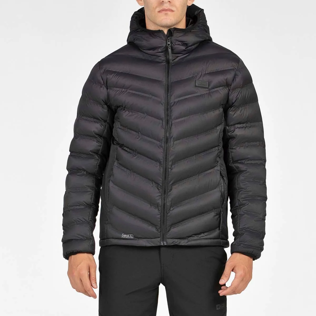 

Мужская парка-анорак Picel черного цвета 8000