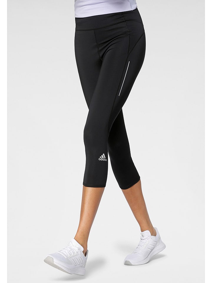 

Леггинсы для тренировок "Own The Run 3/4" черного цвета adidas