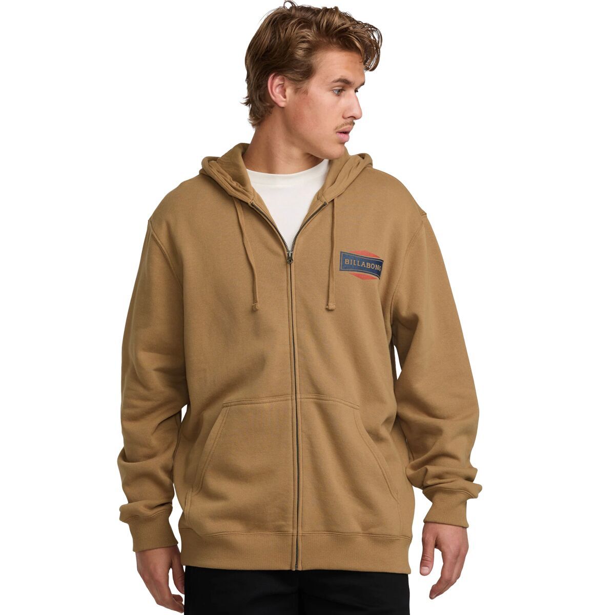 

Короткий худи на молнии Sands Billabong, коричневый