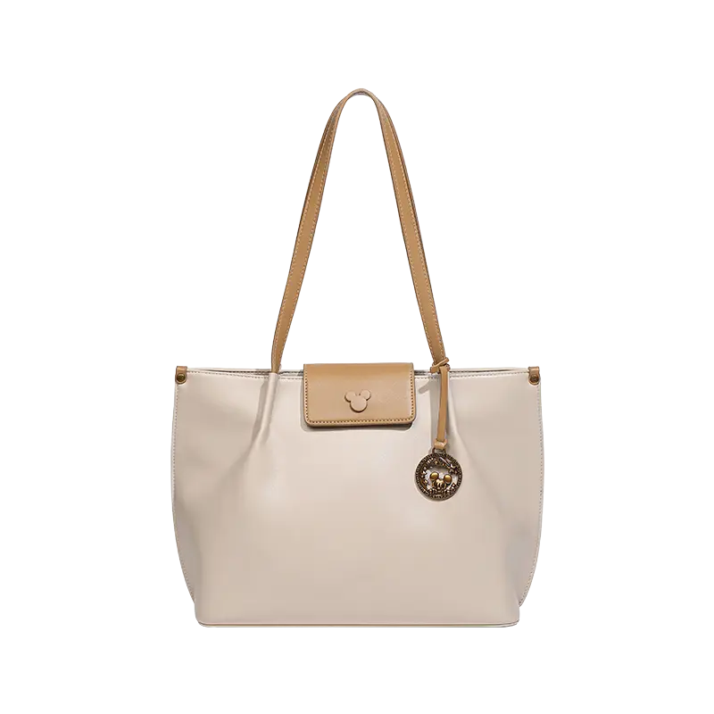 

Disney Сумка тоут через плечо женская бежево-черная, Ecru