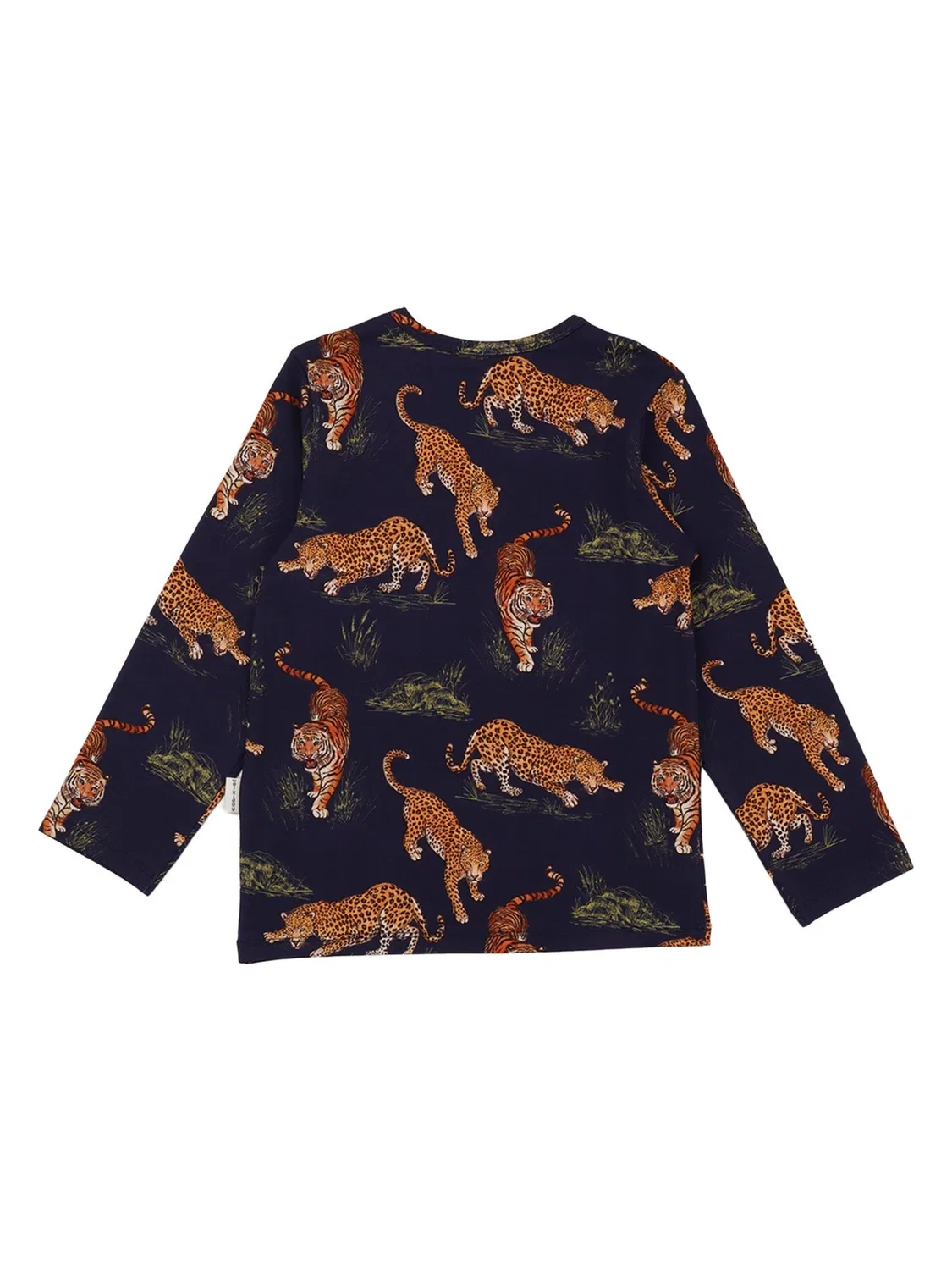 Футболка 'Walkiddy - Tigers and Leopards Shirt' Walkiddy, Navy — фото 3