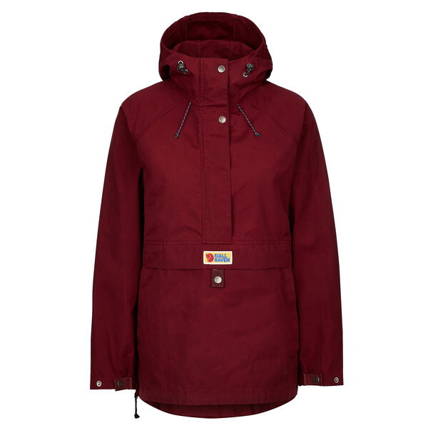 

Анорак Fjällräven, цвет Bordeaux Red