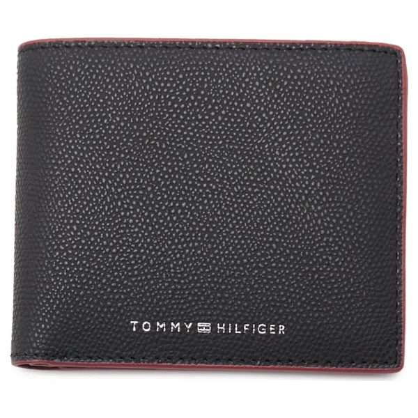 

Кожаный кошелек Tommy Hilfiger, черный