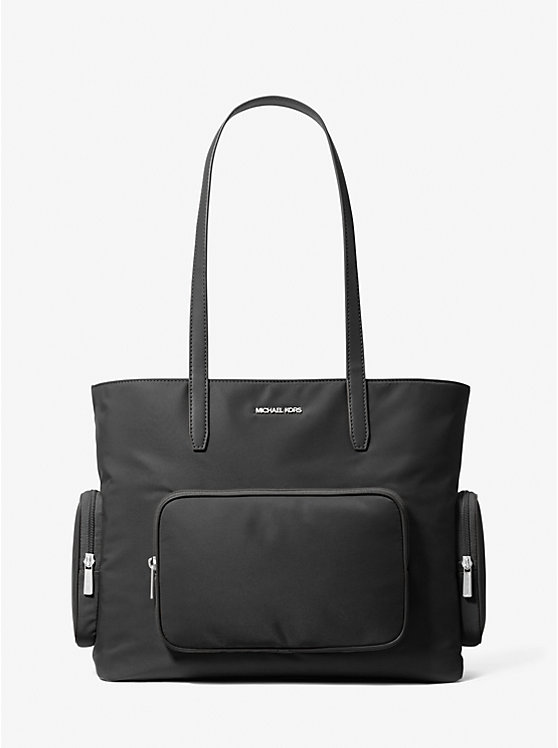 

Большая нейлоновая сумка-тоут Khai Michael Kors, черный