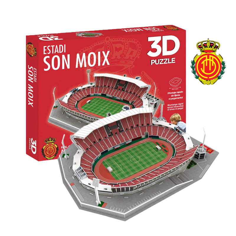 

Футбольный стадион - Real Deportivo Mallorca FC - 3D пазл 98 деталей - модель клуба HABARRI