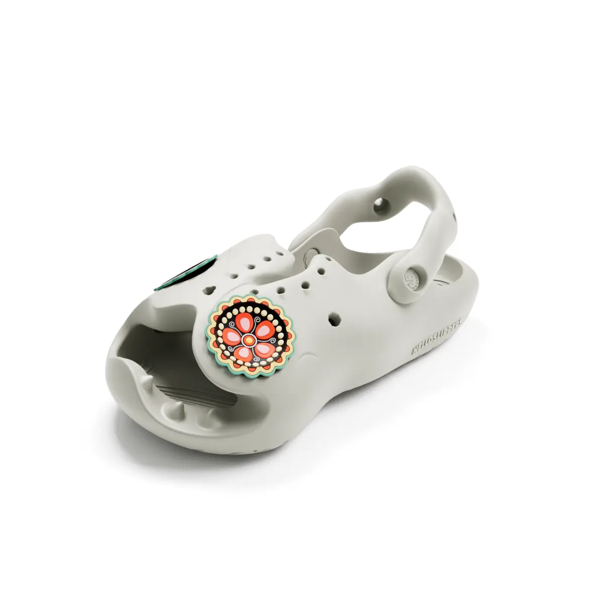 HelloSlippers Клабмаги Mr. Skully Мексика скелет унисекс шиферно-серый, цвет Slate Gray — фото 3