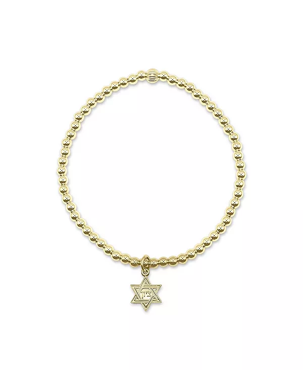 

Шарик с позолотой 3 мм и звездой Давида Bowood Lane, gold