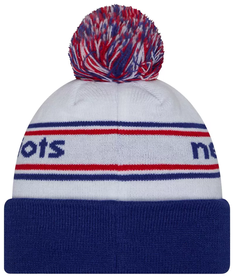 

Мужская цветная вязаная шапка New Era New England Patriots Team Team с полосками