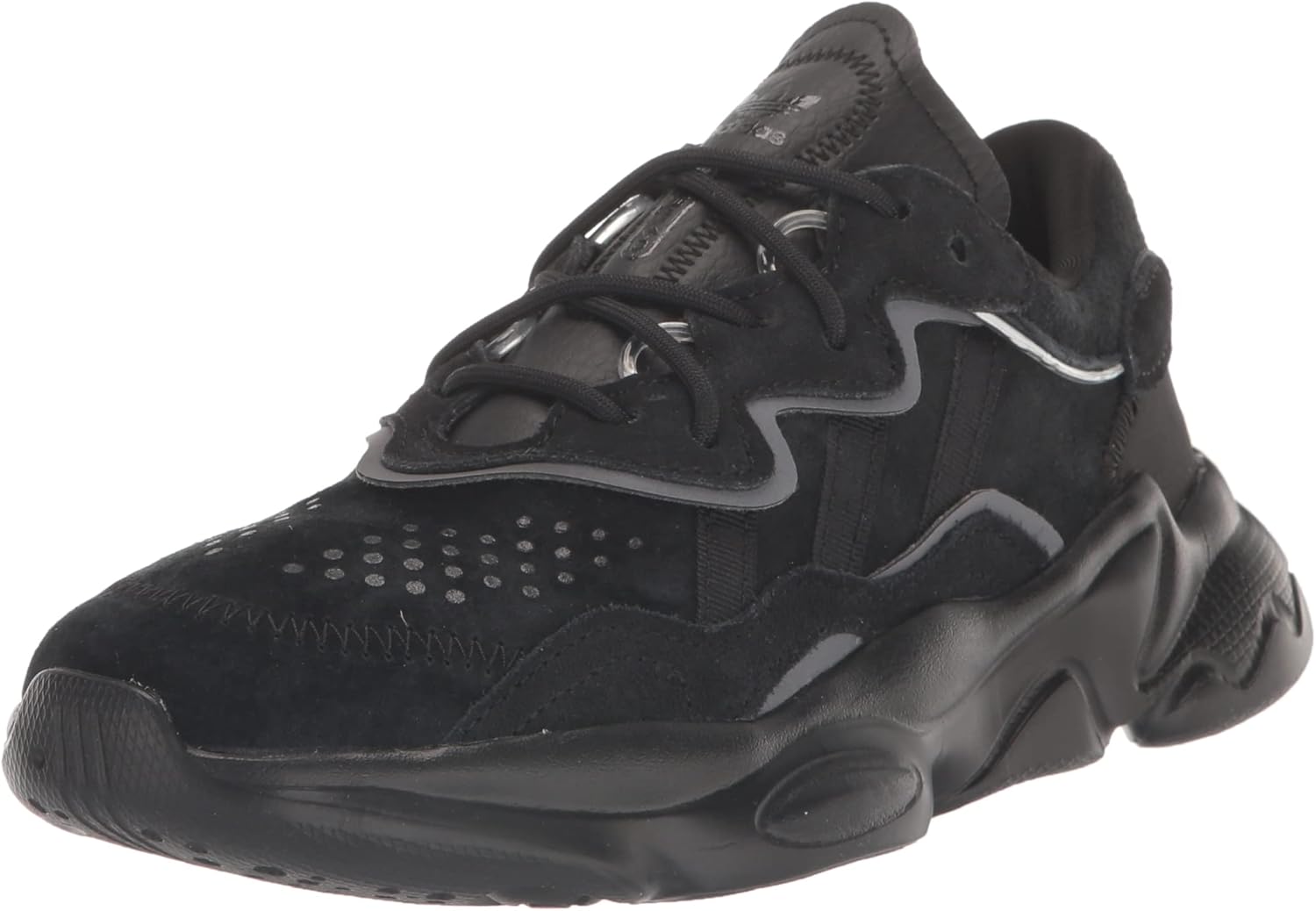 

Мужские кроссовки для бега Adidas Originals Ozweego, черный/металлик