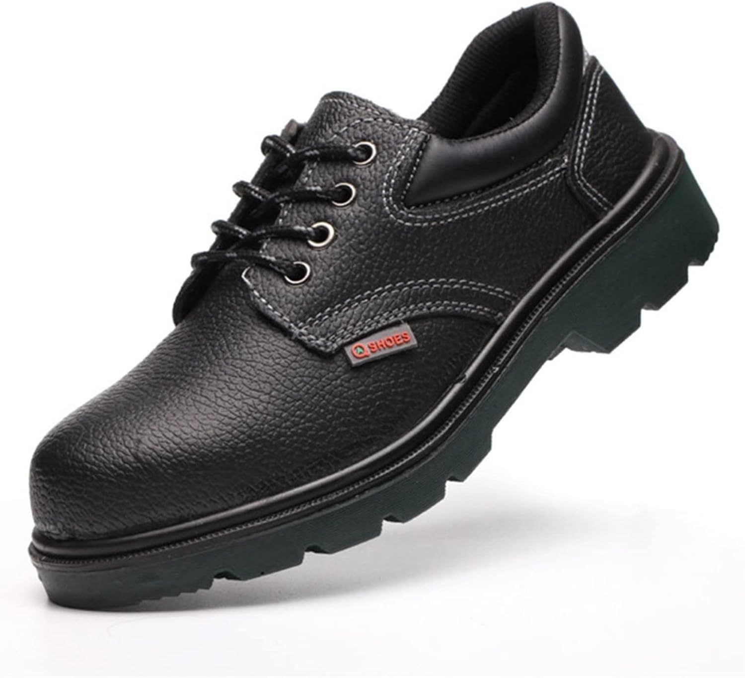 

Мужские ботинки HISXUS с защитным носком, непробиваемые, легкие, дышащие кроссовки с стальной носочной частью, устойчивые к проколам, дропшиппинг (Цвет: черный, Размер: 10.5 США)