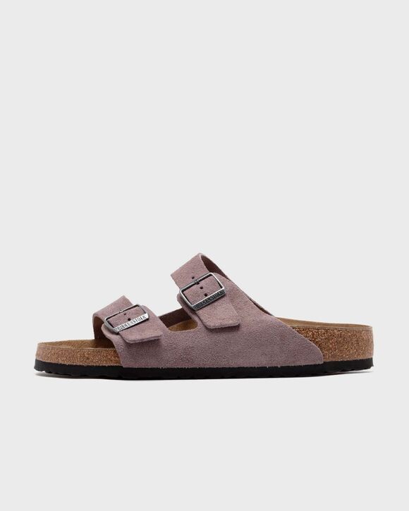 

Сандалии Birkenstock Arizona Suede Leather, цвет faded purple