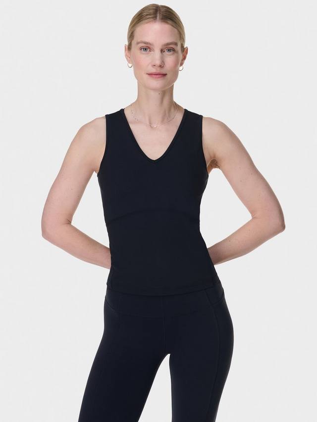 

Майка gaia с v-образным вырезом Sweaty Betty, черный
