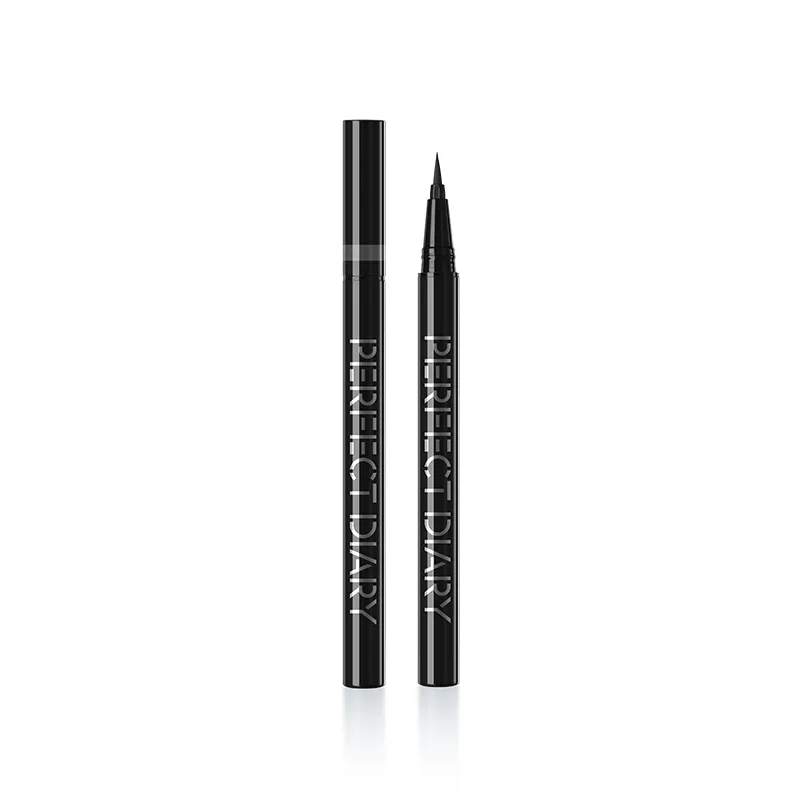 PERFECT DIARY Тонкий карандаш для глаз ультратонкий Black Brown, набор из 3 штук, новогодний подарок для девушки, 01 Black*2 — фото 2