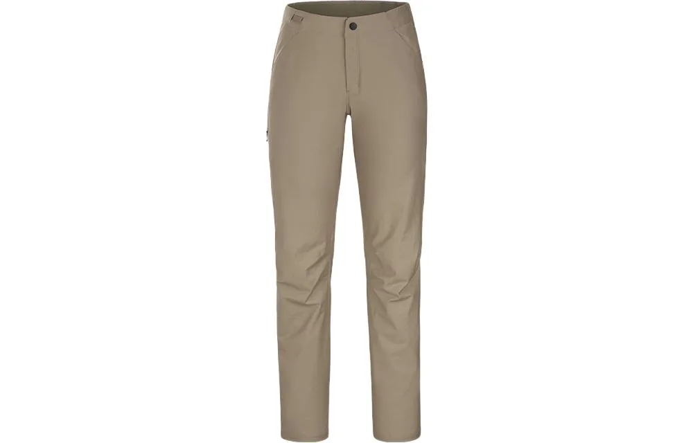 Женские повседневные брюки умеренного прямого кроя Arcteryx, Light Tea Brown/Fallow — фото 3