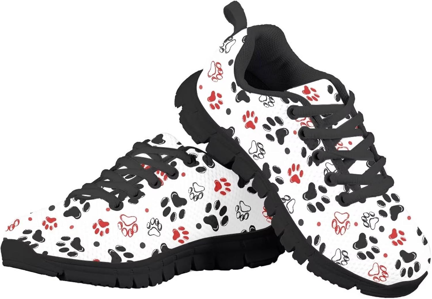 

Детские кроссовки с мультяшным рисунком, нескользящие, для мальчиков и девочек, дышащие, сетчатые, модные спортивные кроссовки для малышей, размеры 11-13/детей постарше, размеры 1-5 Quxjehoe, Paw Print