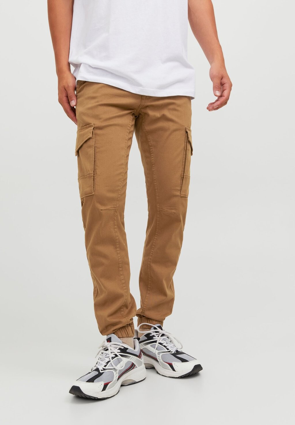 

Брюки карго JPSTPAUL JJFLAKE AKM NOOS Jack & Jones, резина
