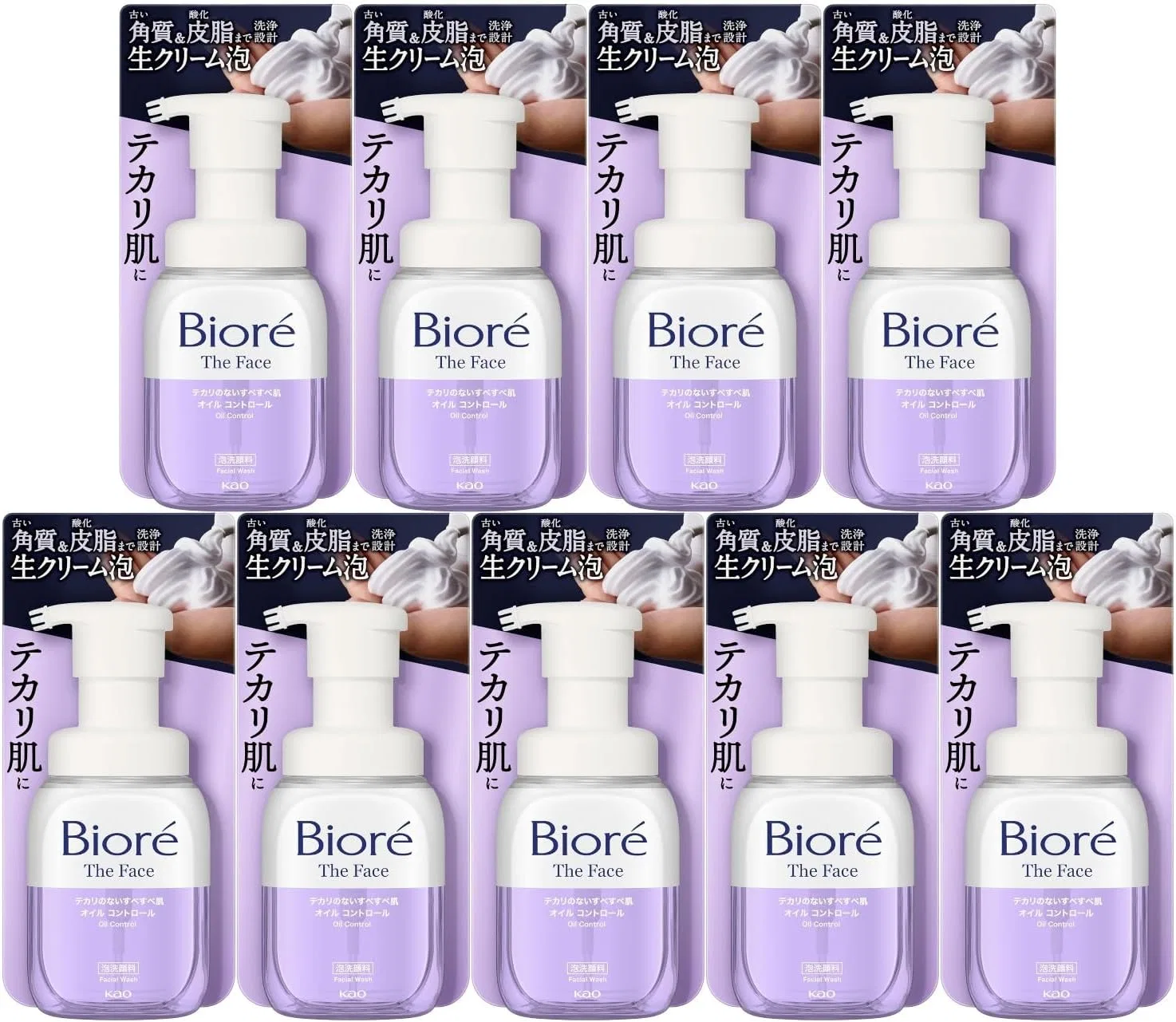Гель для умывания Moruro — Biore The Face Foaming Wash Oil Control, 200 мл