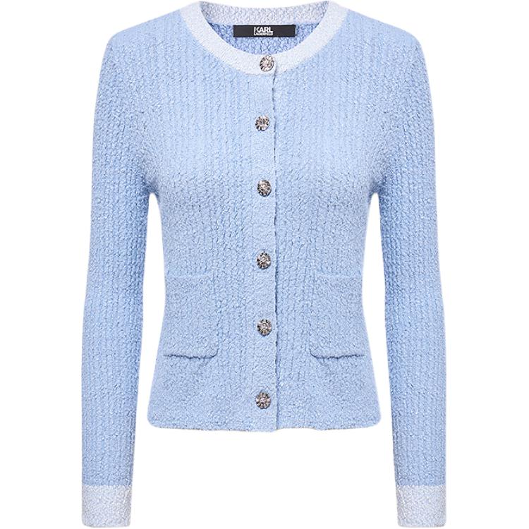 

Топ KARL LAGERFELD FW25 для женщин KARL LAGERFELD / Karl Lagerfeld Jeans, синий