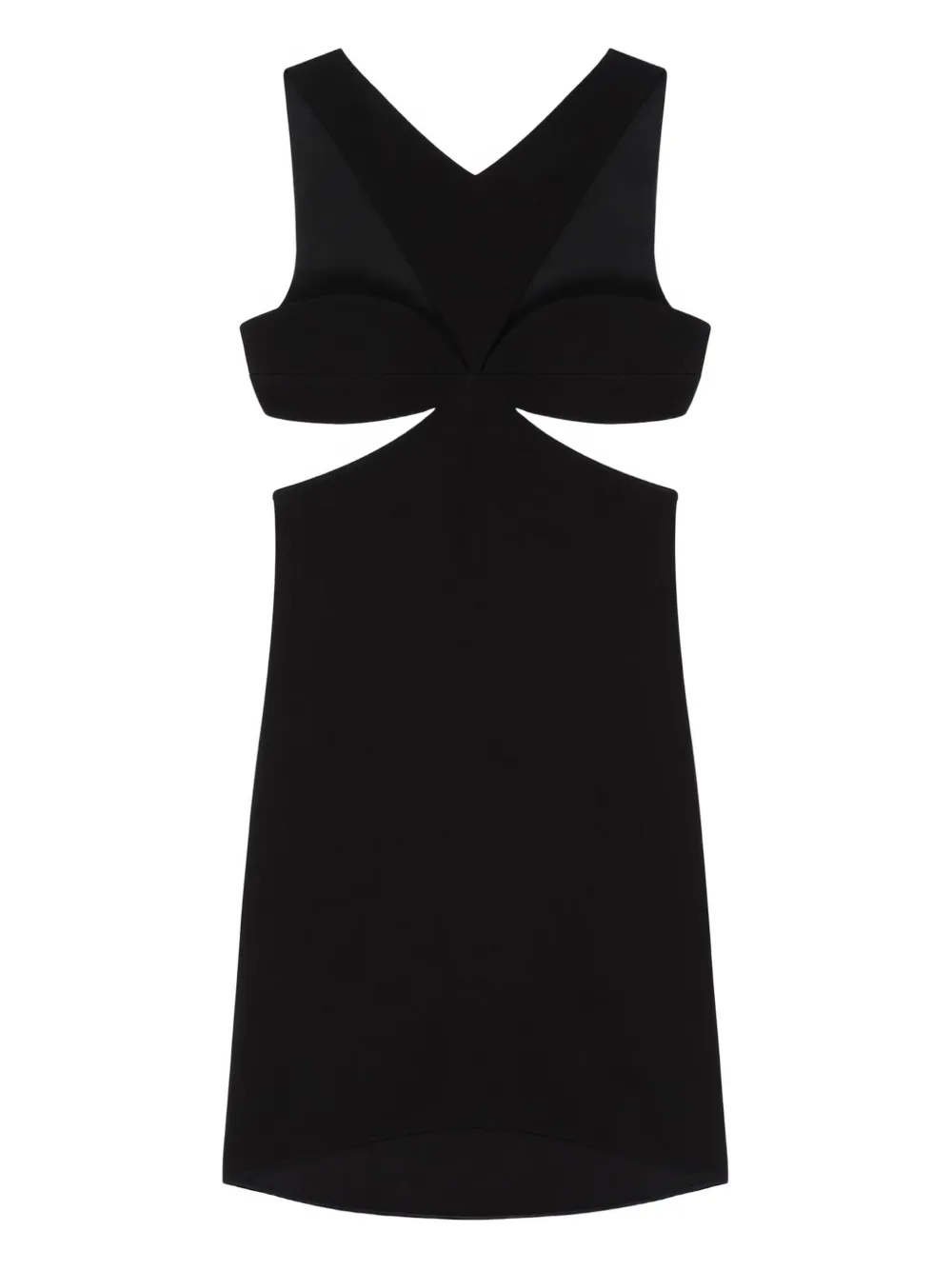 

Креповое платье мини Givenchy, черный