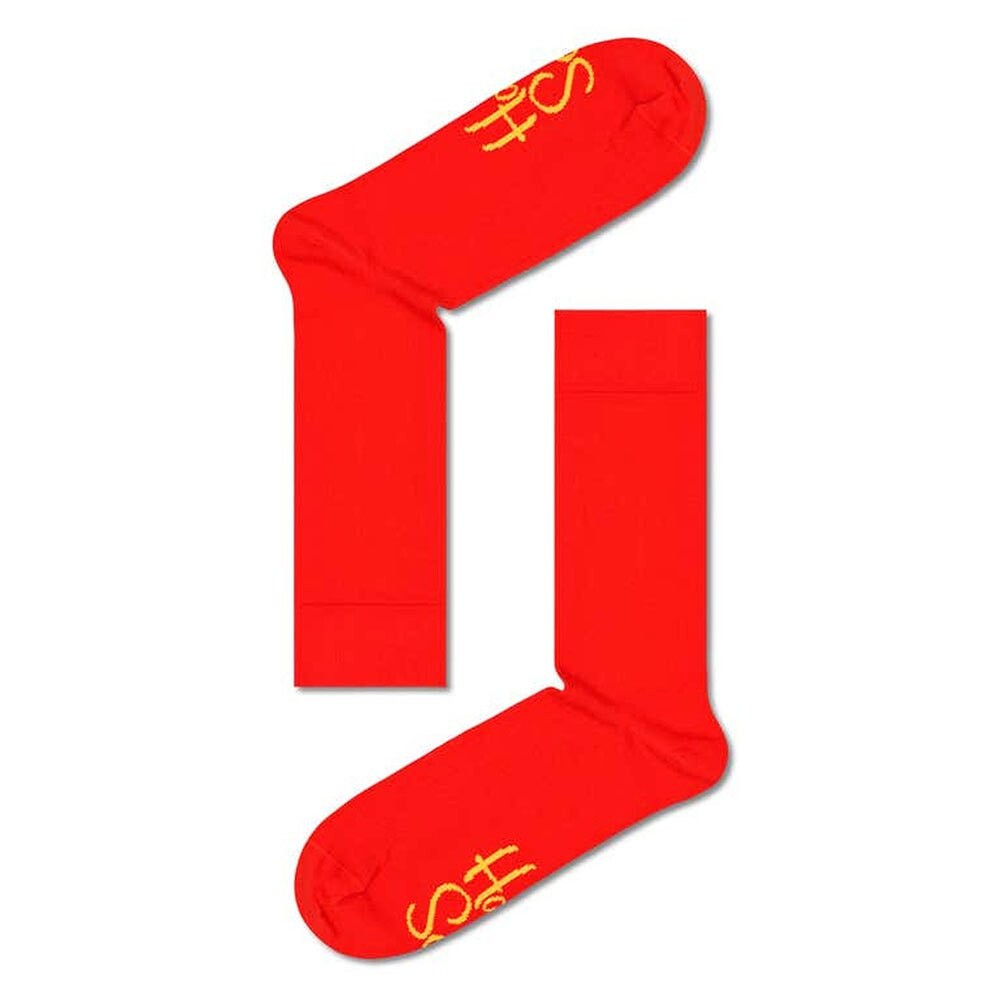 

Носки Happy HS604-R Solid Rib, красный